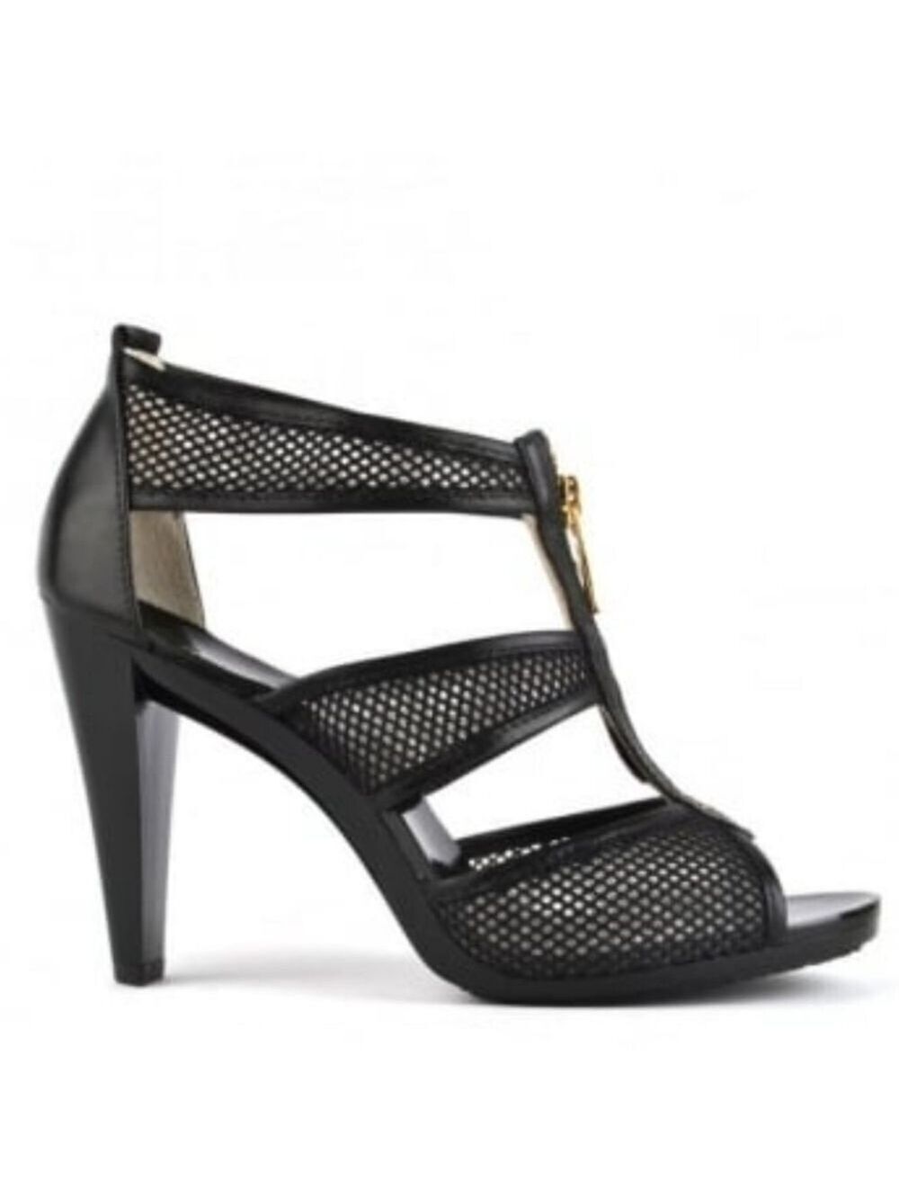 MICHAEL Micheal Kors Berkley T-Strap Mesh Heel Sandal Size 7